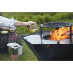 Support + Grille Surélevée Dynamic Centre Pour Brasero Barbecook Nestor -Grill Passion Promos Boutique 64758 support cuisson dynamic brasero barbecook nestor cuisine