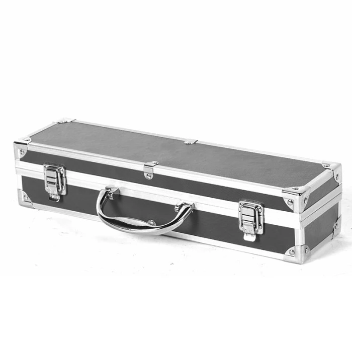 Malette 3 Ustensiles Pour Barbecue Ou Plancha Le Marquier - Gris 2 Malette 3 Ustensiles Pour Barbecue Ou Plancha Le Marquier - Gris – Image 2