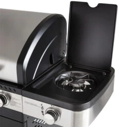 Pack Cuisine Extérieure FIDGI 3 Avec Barbecue Gaz + Desserte + Evier -Grill Passion Promos Boutique barbecue gaz cook in garden fidgi 3 rechaud lateral min 3