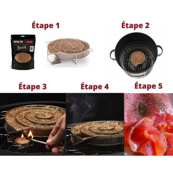 Kit Générateur De Fumée Froide Barbecook + 1 Sachet De Sciure 3 Kit Générateur De Fumée Froide Barbecook + 1 Sachet De Sciure – Image 3