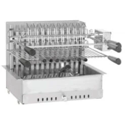 Gril Encastrable Et à Poser Forge Adour Avec Tournebroche électrique 918.56