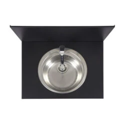 Modulo Evier - Coloris Inox Et Noir - Pour Cuisine D'extérieur ENO -Grill Passion Promos Boutique modulo inox noir evier cuisine exterieur eno 3