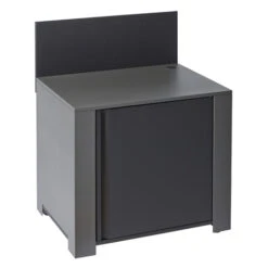 Modulo Pour Poser Une Plancha - Gris Acier - Cuisine D'extérieur ENO -Grill Passion Promos Boutique modulo plancha acier cuisine exterieur eno 1