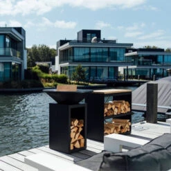 Produits populaires -Grill Passion Promos Boutique pack brasero ofyr classic 85 noir stockage four pizza ambiance 2