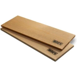 Planches à Fumer En Bois De Cèdre Weber Pour Tous Barbecues X2 -Grill Passion Promos Boutique planches cedre weber fumage