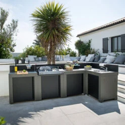 Modulo Plan De Travail - Gris Acier - Cuisine D'extérieur ENO 13 Modulo Plan De Travail - Gris Acier - Cuisine D'extérieur ENO -Grill Passion Promos Boutique pmod7001 modulo standard acier cuisine exterieur eno 5 min