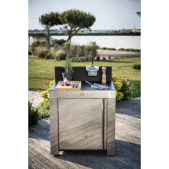 Cuisine D'extérieur ENO Modulo Inox Pour Plancha - 4 Modules -Grill Passion Promos Boutique reduit mod4101 a1 modulo standard hpl eno min