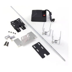 Tournebroche Universel Avec Moteur CHAR-BROIL Pour Barbecue à Gaz -Grill Passion Promos Boutique tournebroche kit